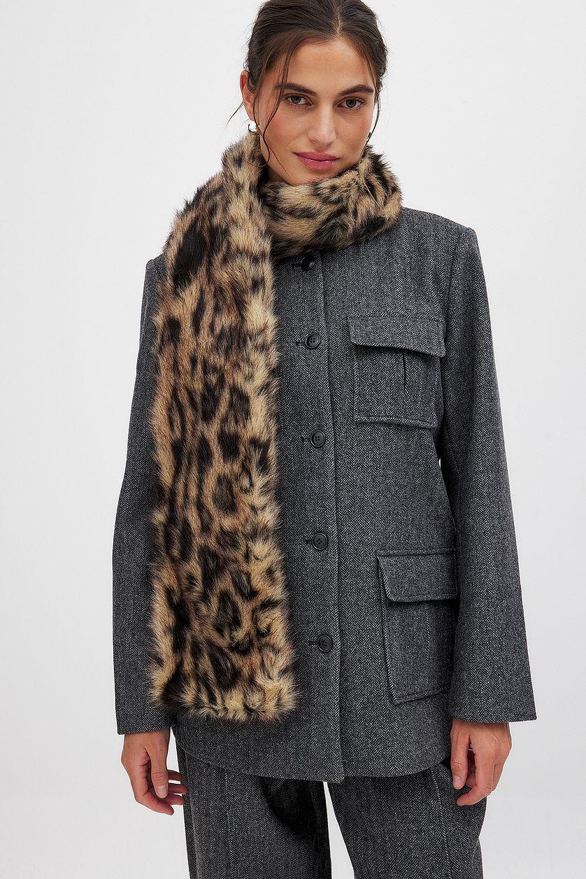 Leo Faux Fur Scarf Product Image