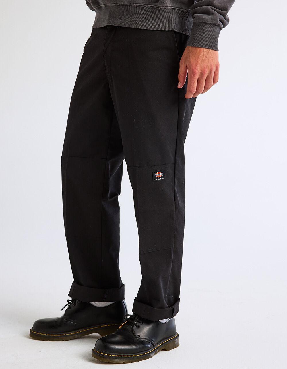 DICKIES Skateboarding Regular Fit Double Knee Mens Pants - BLACK Product Image