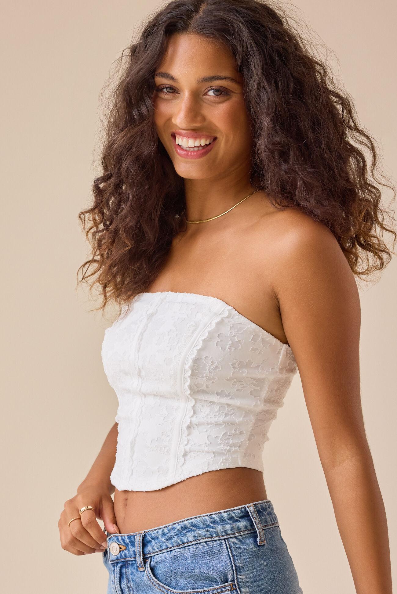 Kira Lace Tube Top Product Image