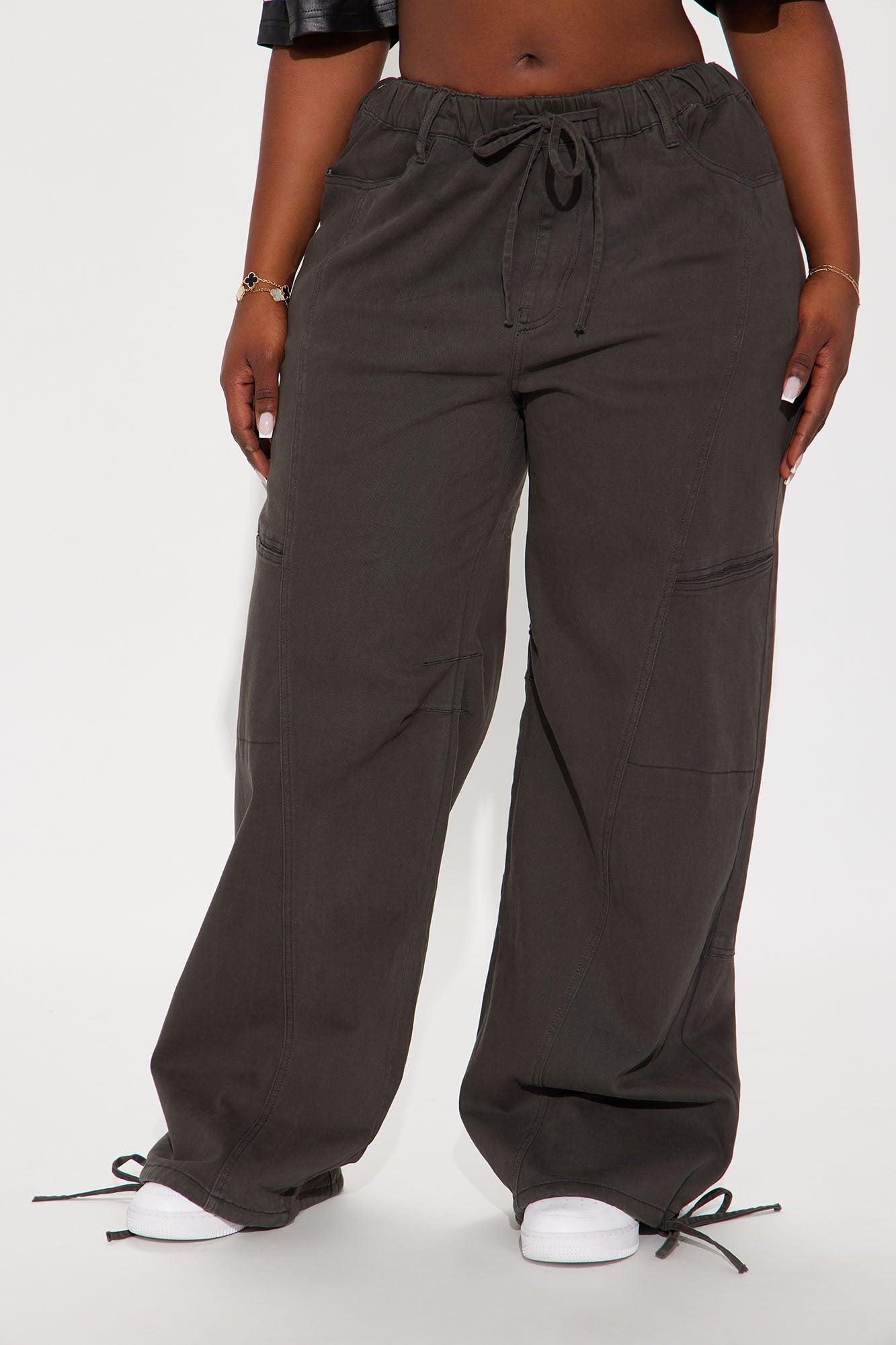 My Everyday Wide Leg Jogger - Black Product Image