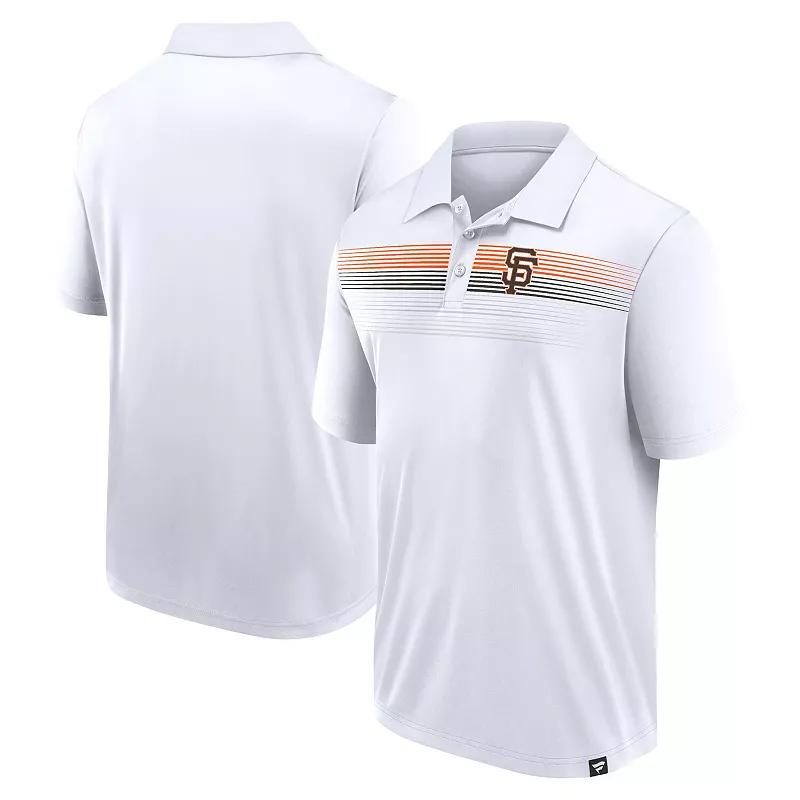 Men's Fanatics White New York Mets Victory For Us Interlock Polo,  Product Image