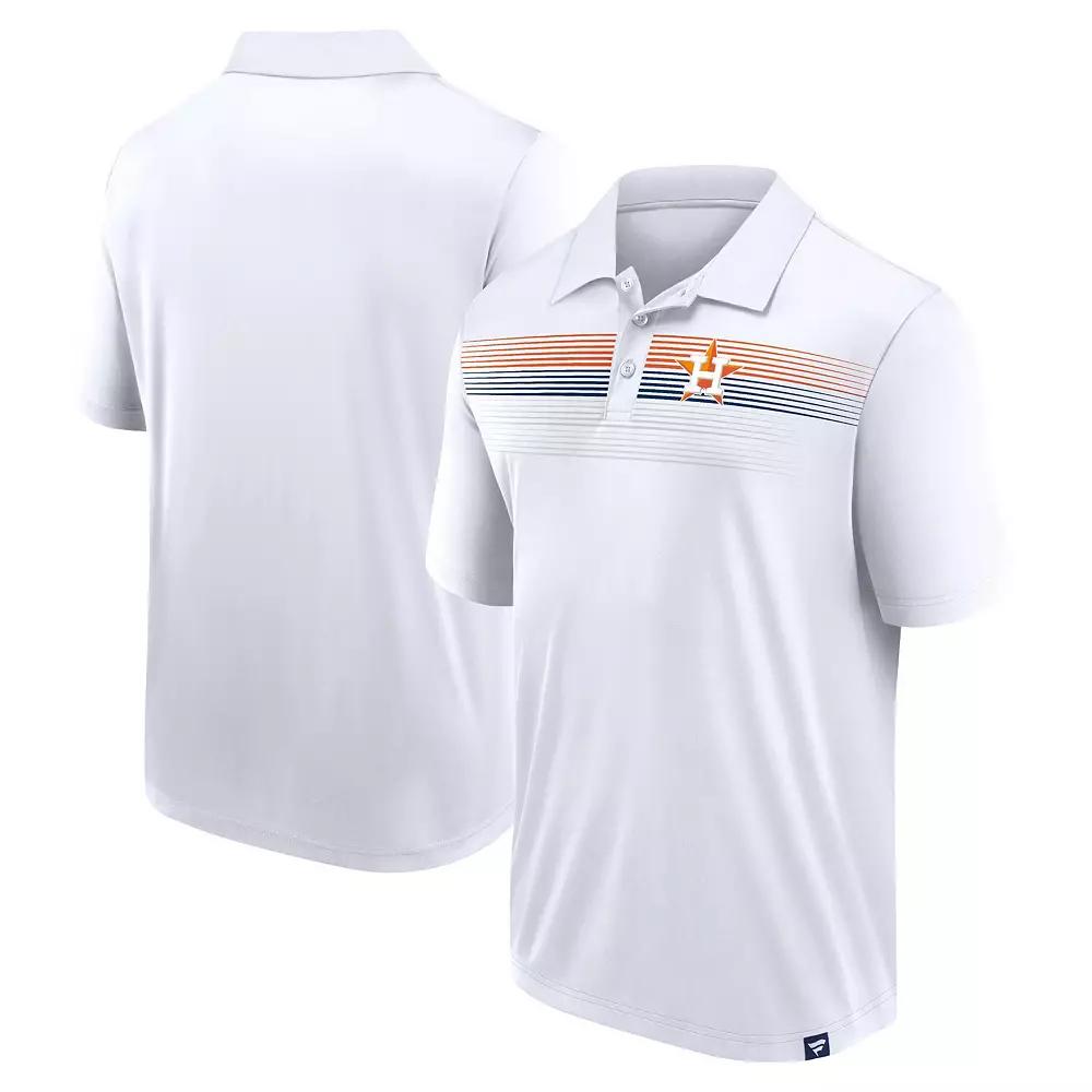 Men's Fanatics Branded White Houston Astros Big & Tall Victory For Us Interlock Polo,  Product Image