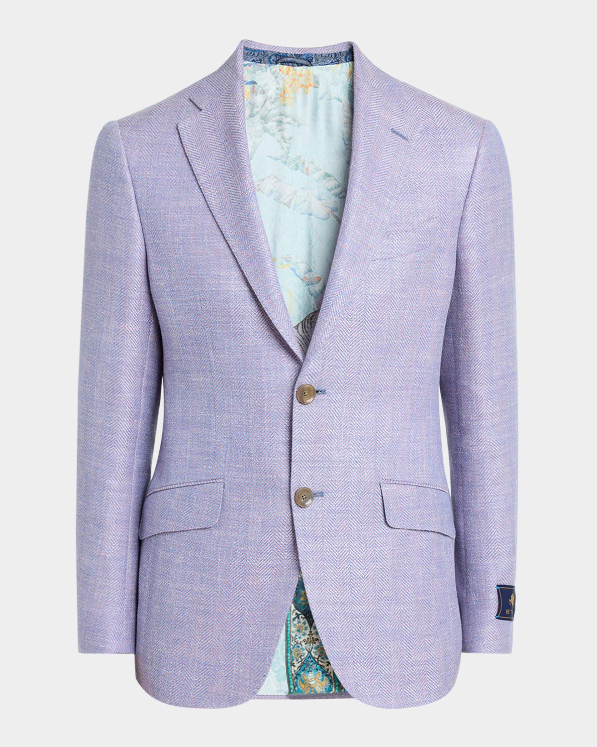 Men's Herringbone Sport Coat Product Image