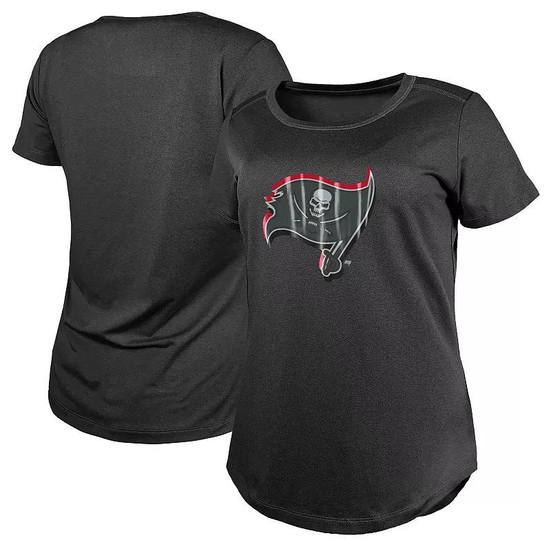 Women's New Era  Charcoal Las Vegas Raiders 2024 NFL Draft T-Shirt, Size: 2XL, Lvr Charco Product Image