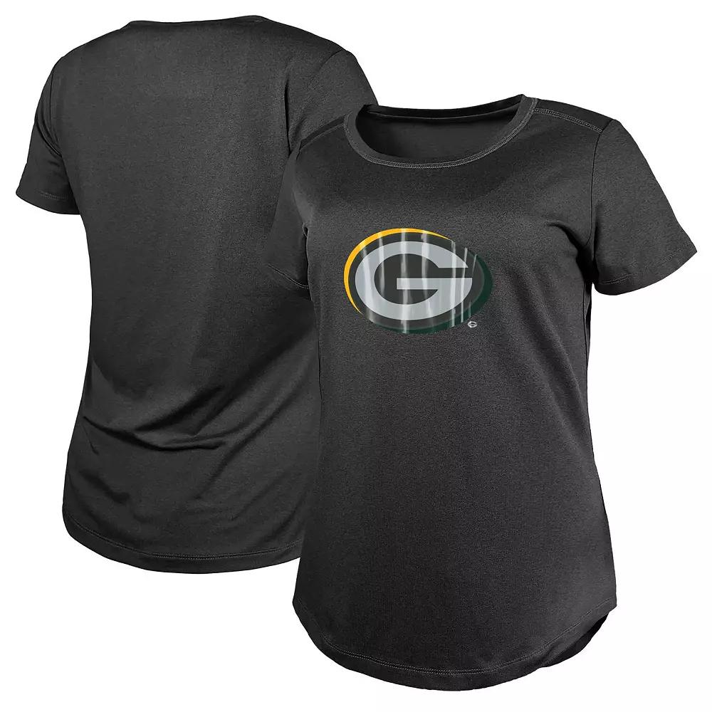 Women's New Era  Charcoal Green Bay Packers 2024 NFL Draft T-Shirt, Size: Medium Product Image
