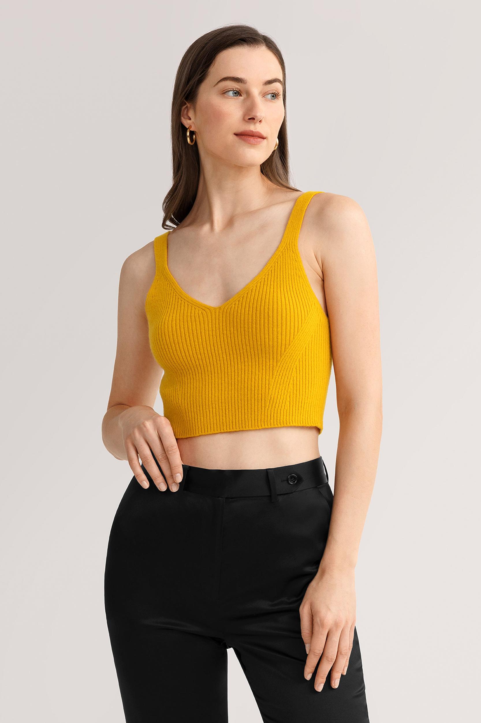 Cashmere Crop Tank Product Image