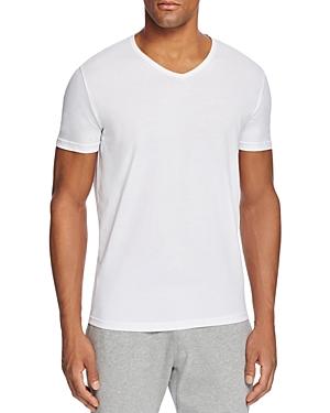 Emporio Armani Pure Cotton V-Neck T-Shirts - Pack of 3 Product Image