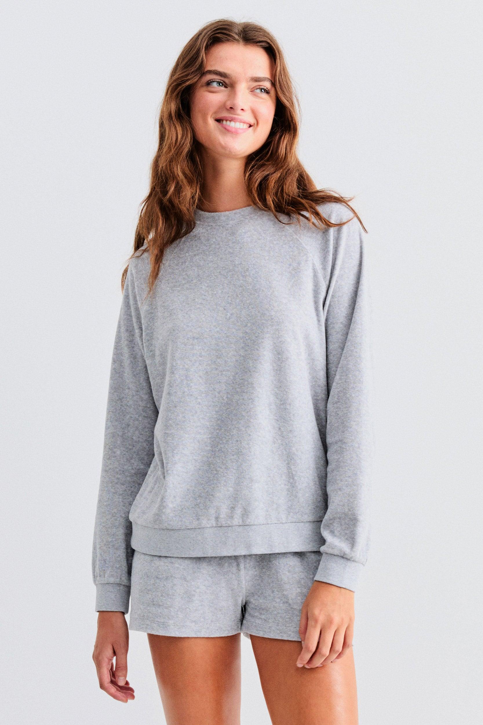 The Terry Franny - Heather Grey Female Product Image