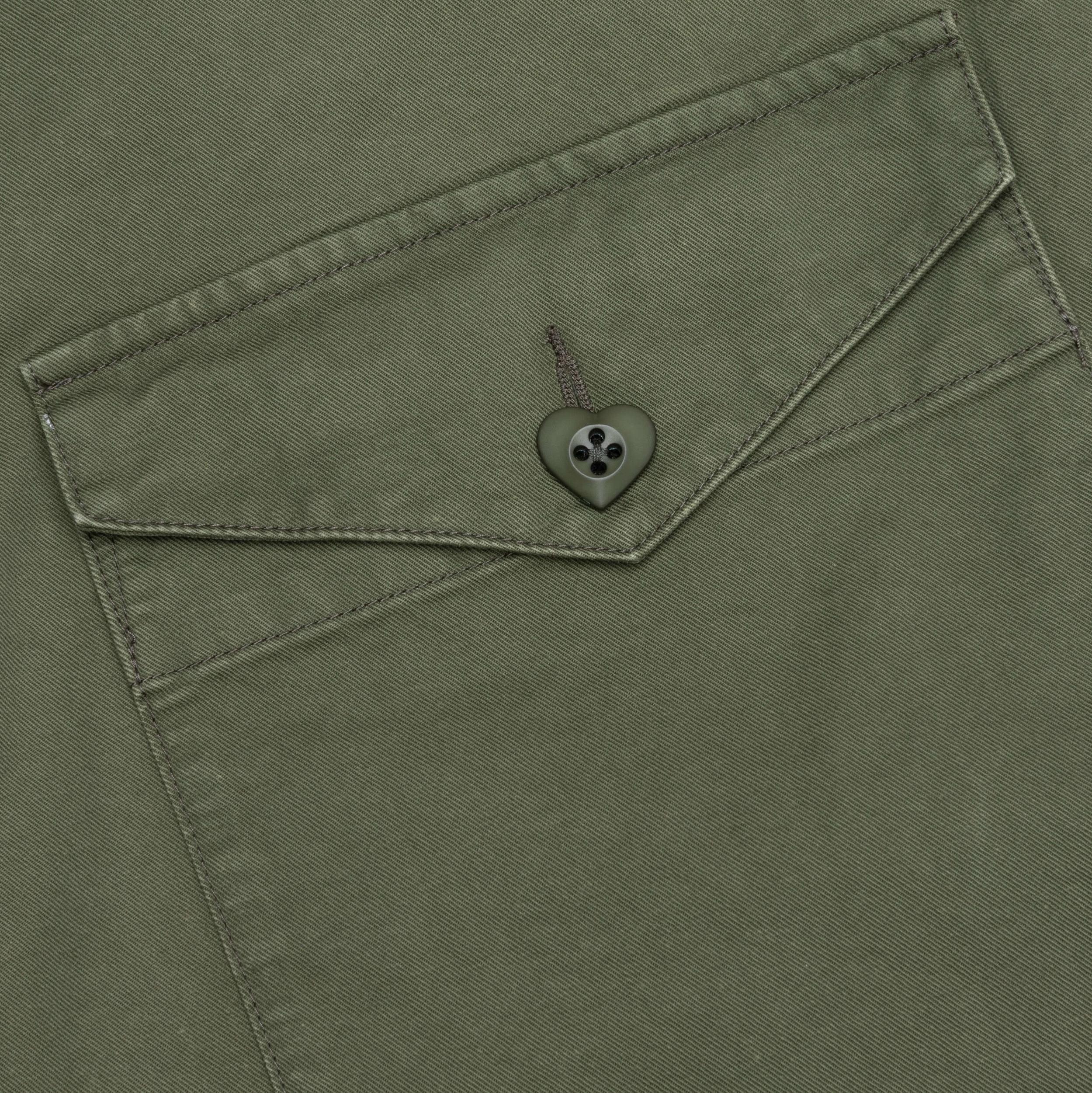 Straight Cargo Pants - Olive Drab Male Product Image