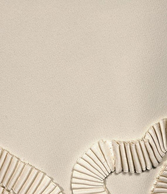 Antonio Melani x Elizabeth Damrich Babe Mesh Long Sleeve Crepe Soutache Full Length Dress Product Image