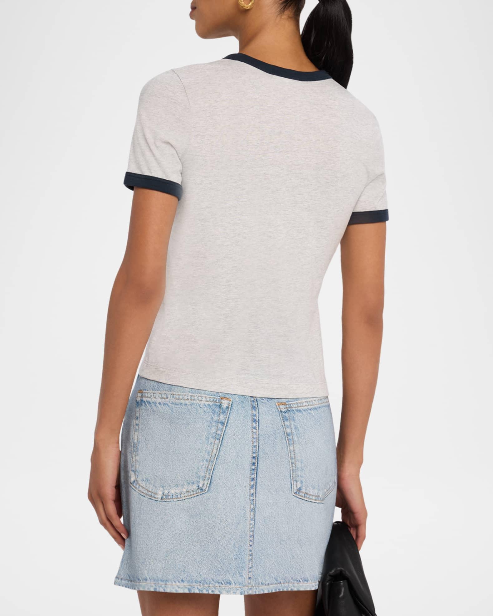 New York Crewneck Ringer Tee Product Image