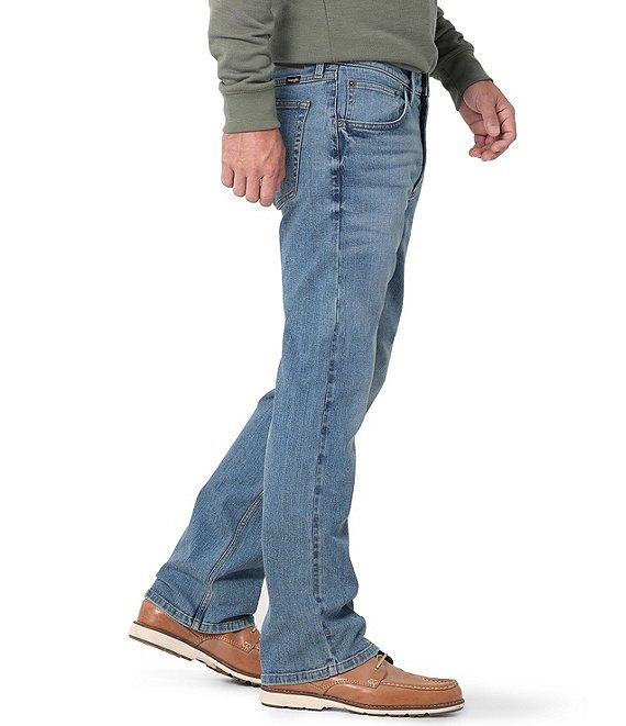 Wrangler® Relaxed Fit Stretch Bootcut Denim Jeans Product Image