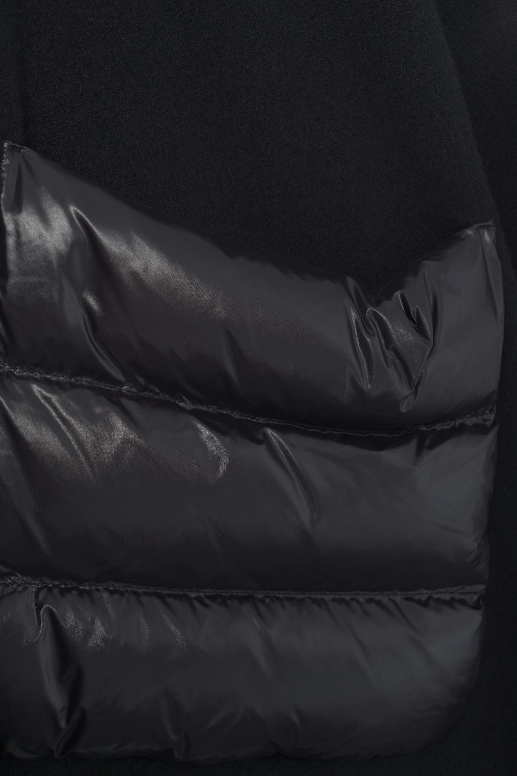 Cape with nylon details Product Image