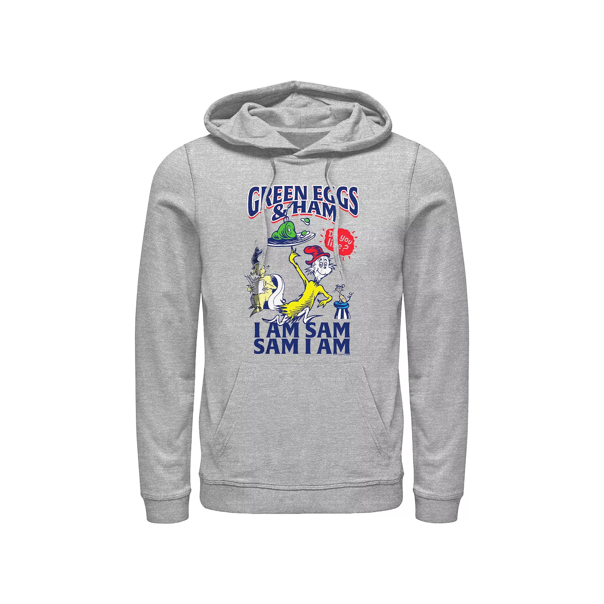 Men's Dr. Seuss Green Eggs And Ham Do you Like Them? Graphic Hoodie,  Product Image