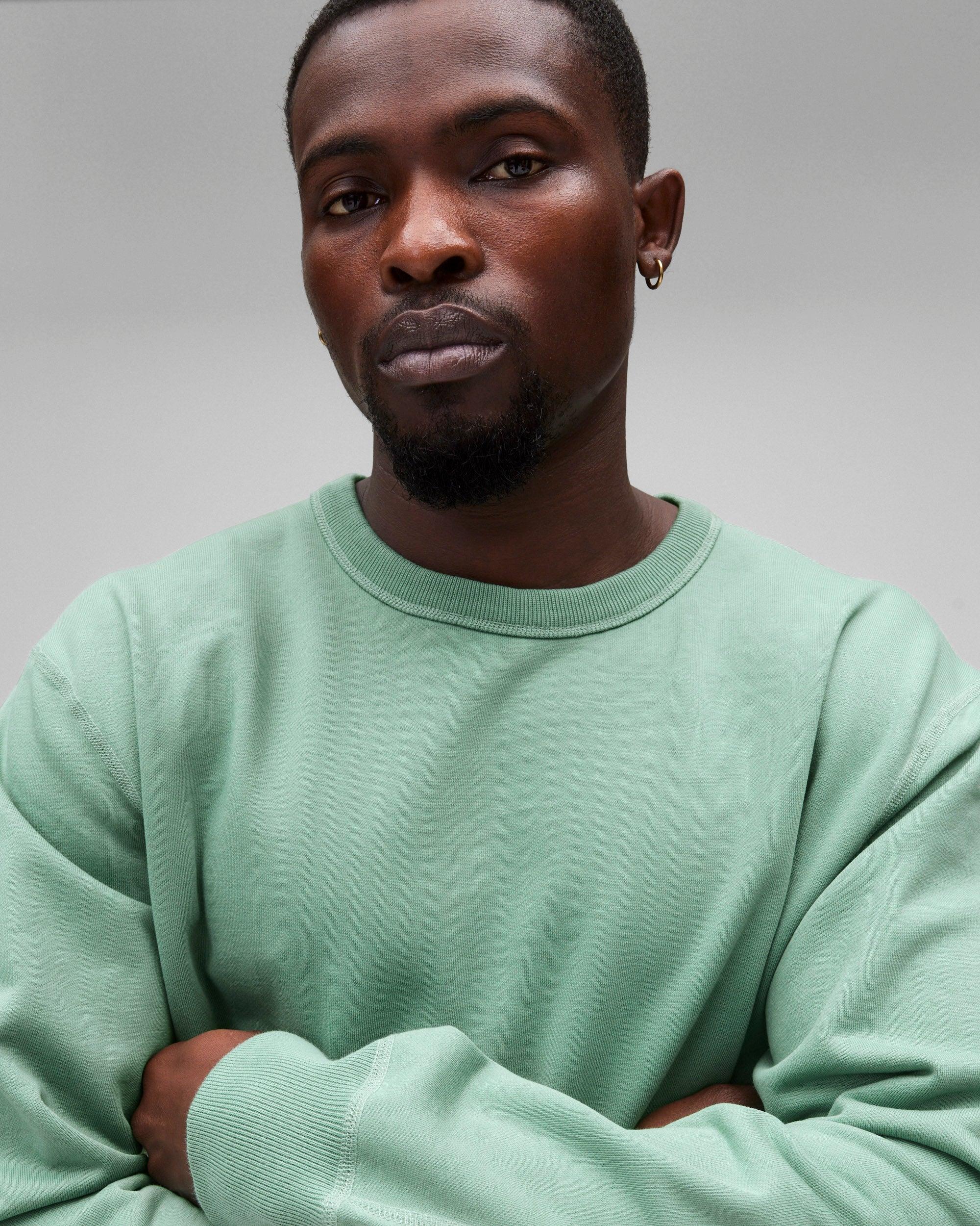 Midweight Terry Standard Crewneck Male Product Image