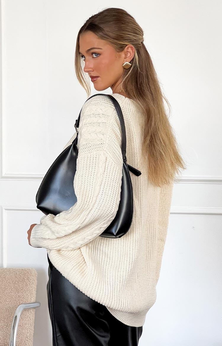 Alex Cream Oversized Sweater Product Image