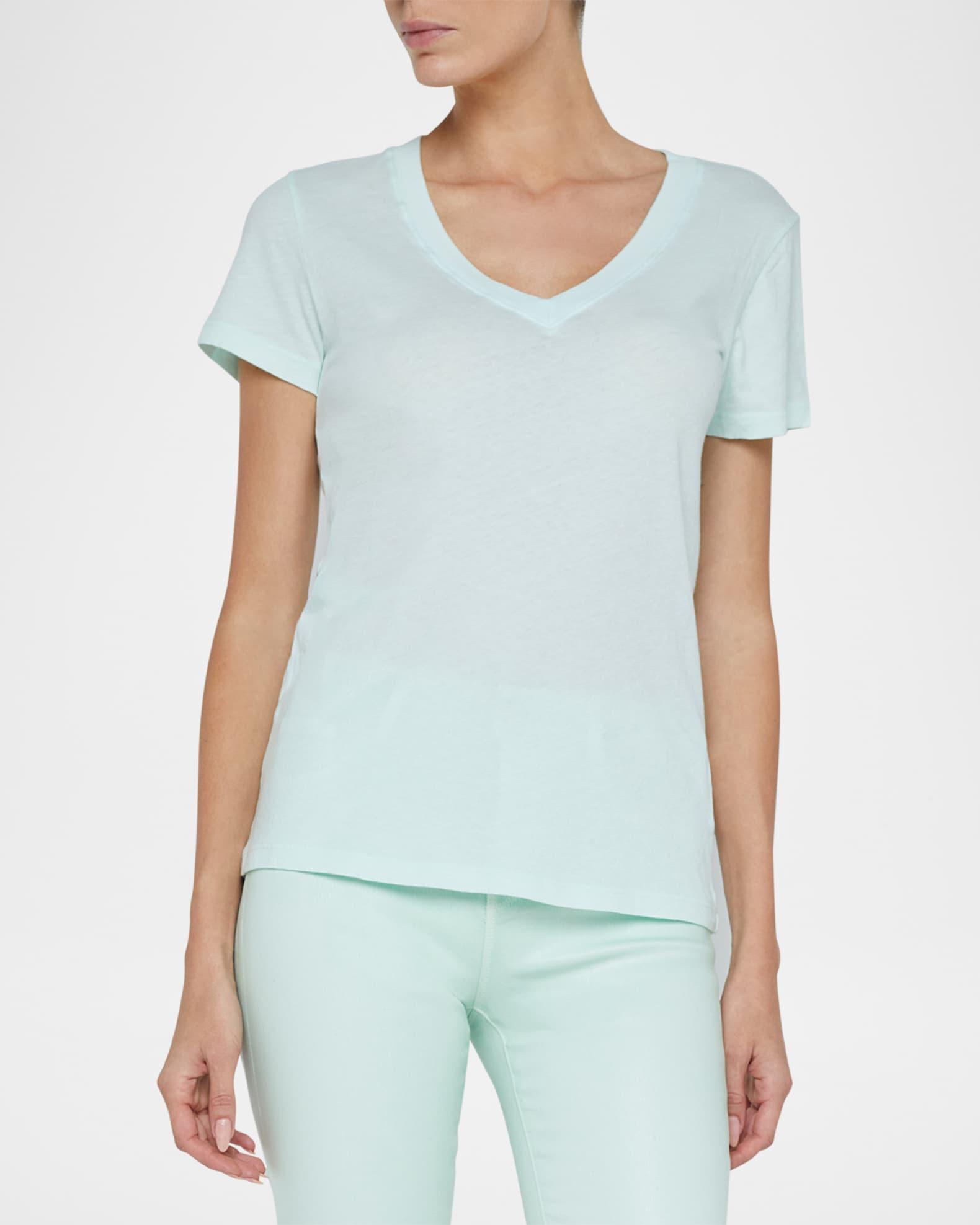 Becca V-Neck Short-Sleeve Tee Product Image