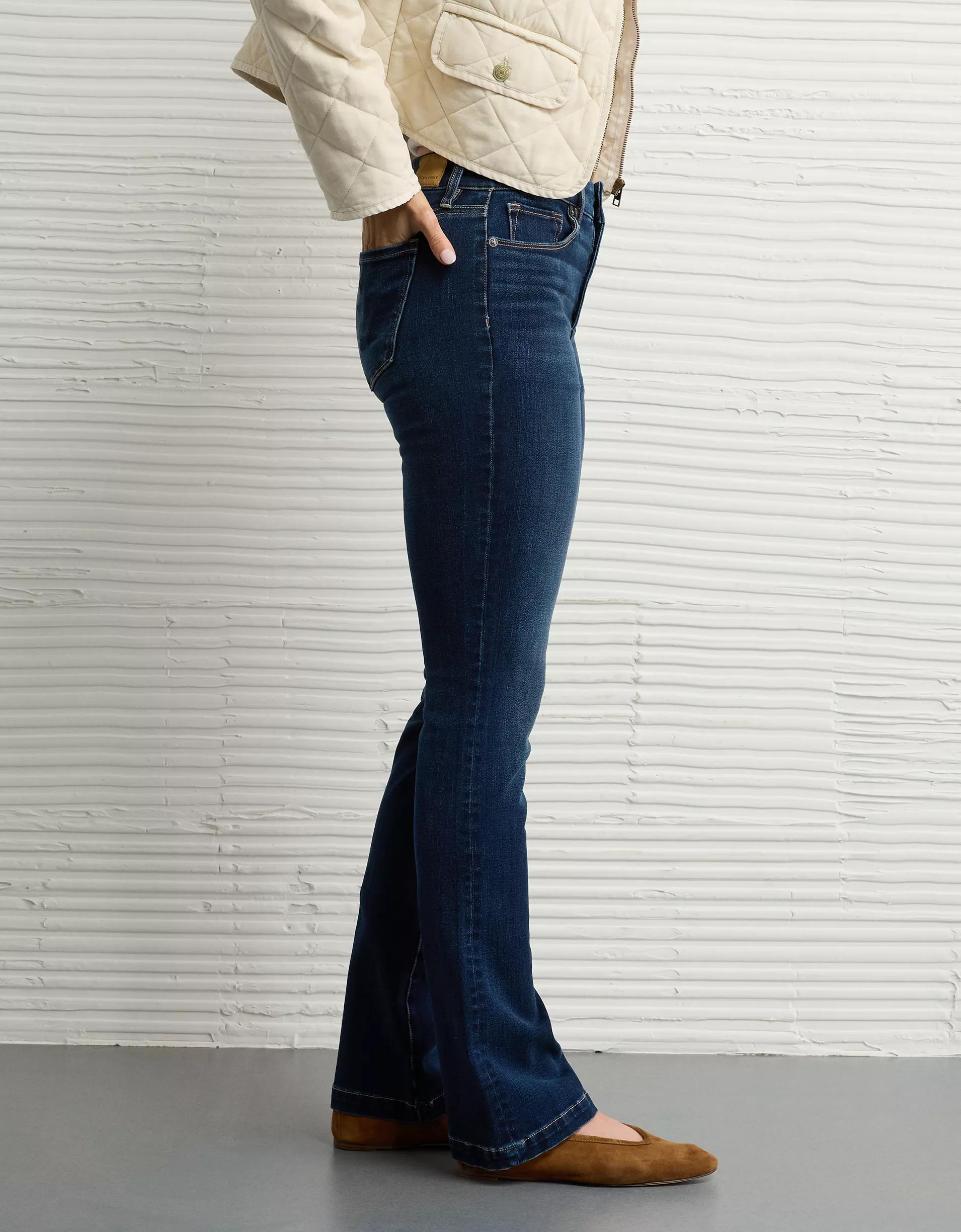 AE Next Level High-Waisted Skinny Kick Jean Product Image