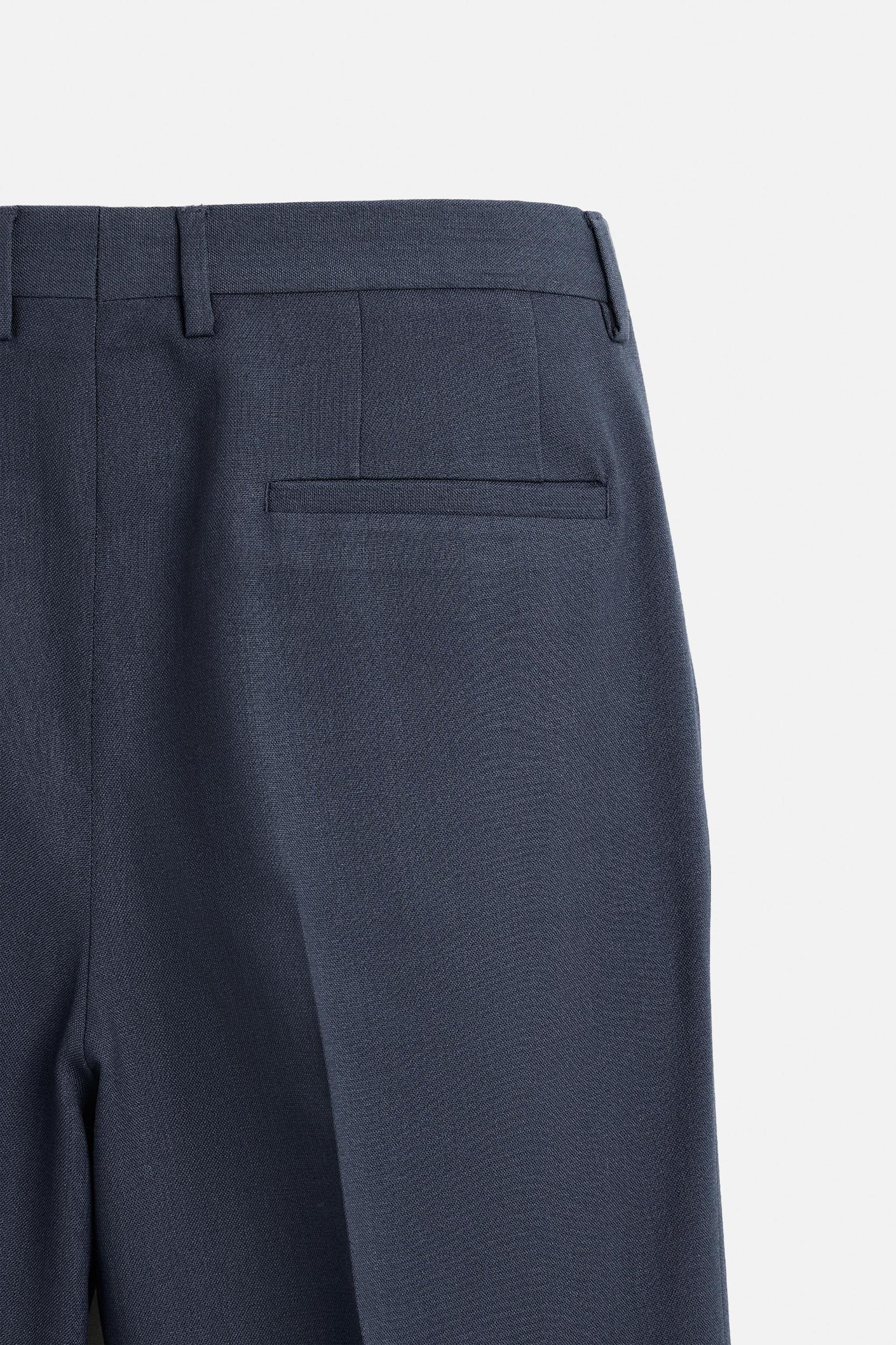 WOOL BLEND SUIT PANTS Product Image