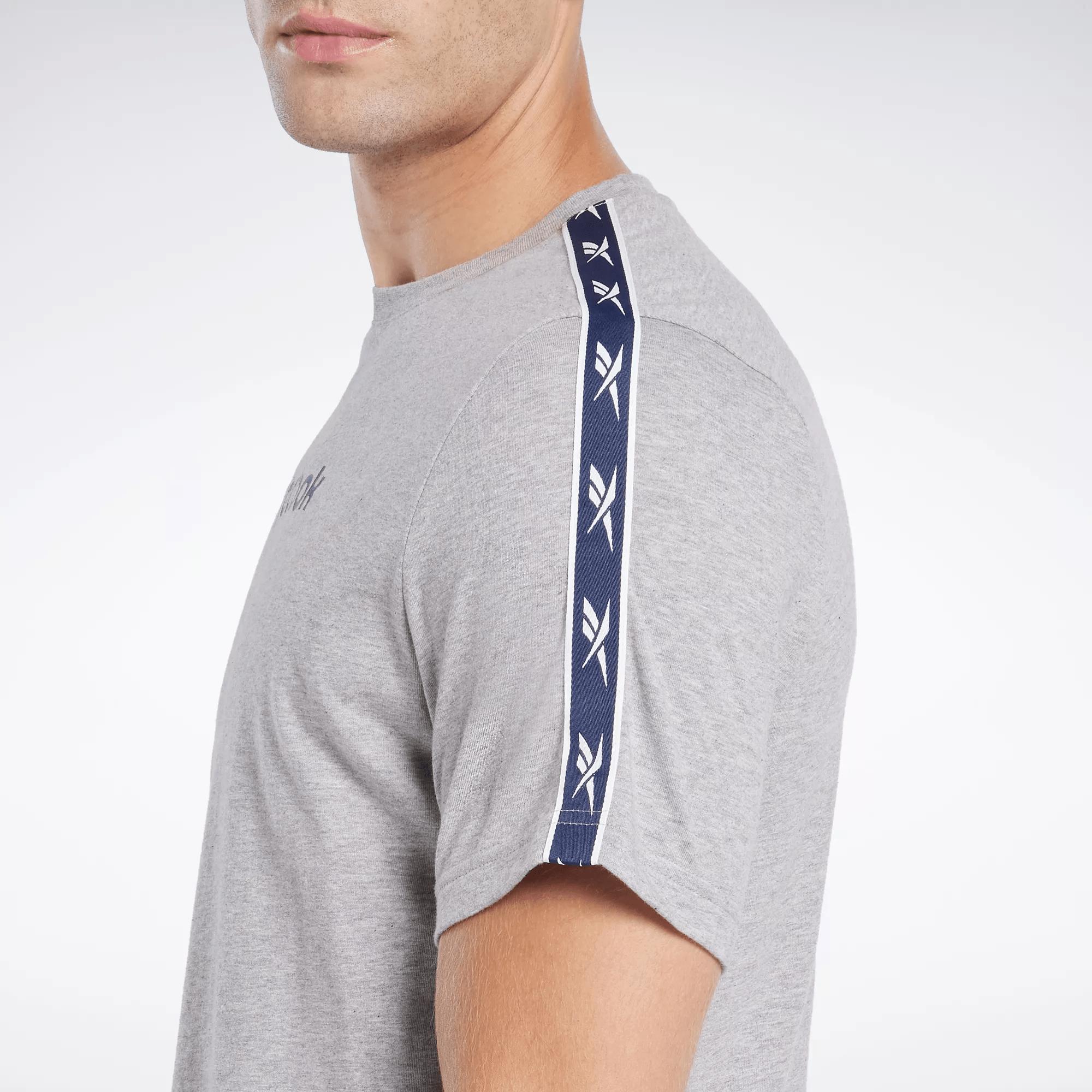 Men's Reebok Identity Vector Tape T-Shirt Male Product Image