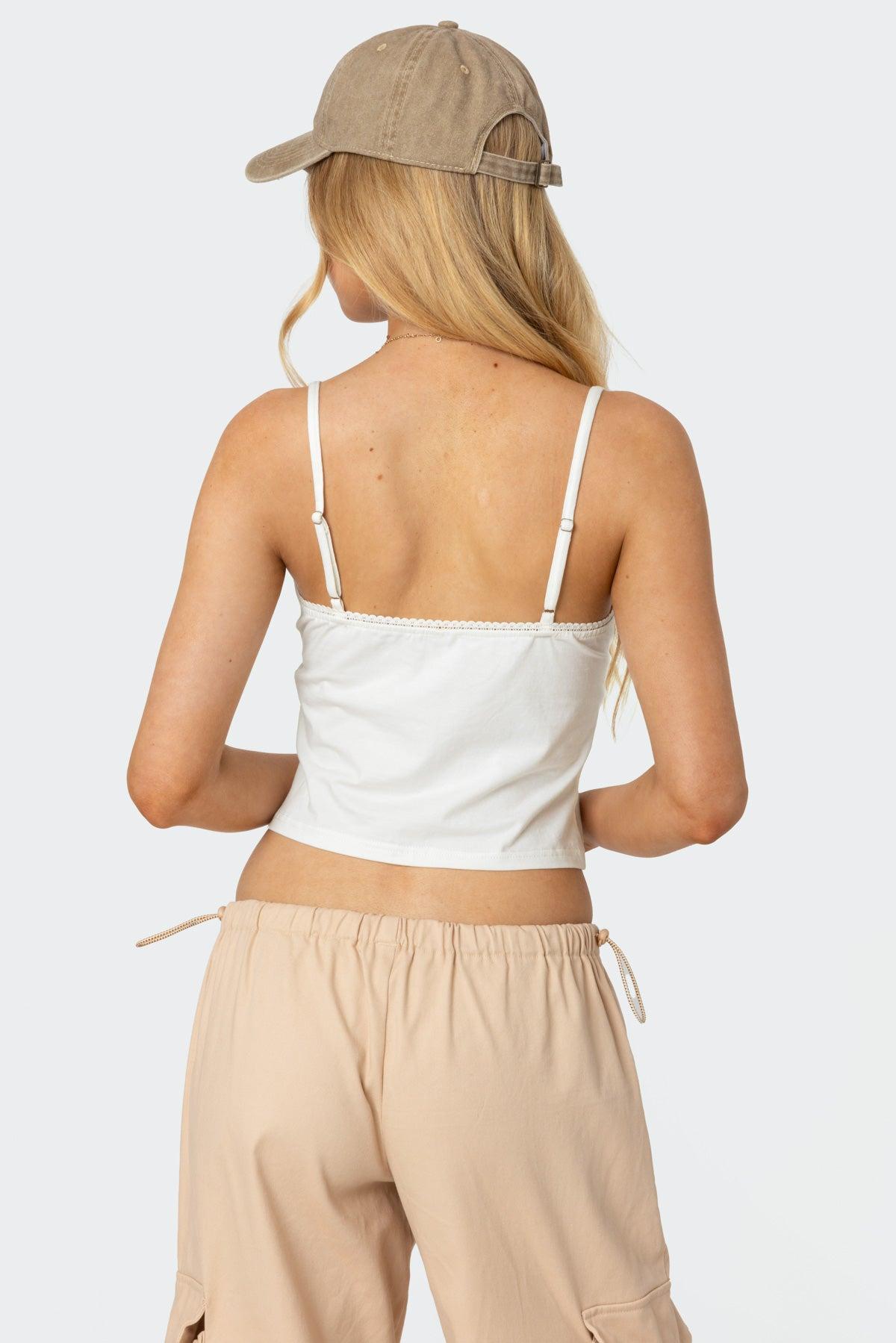 Gila Lace Trim Tank Top Product Image