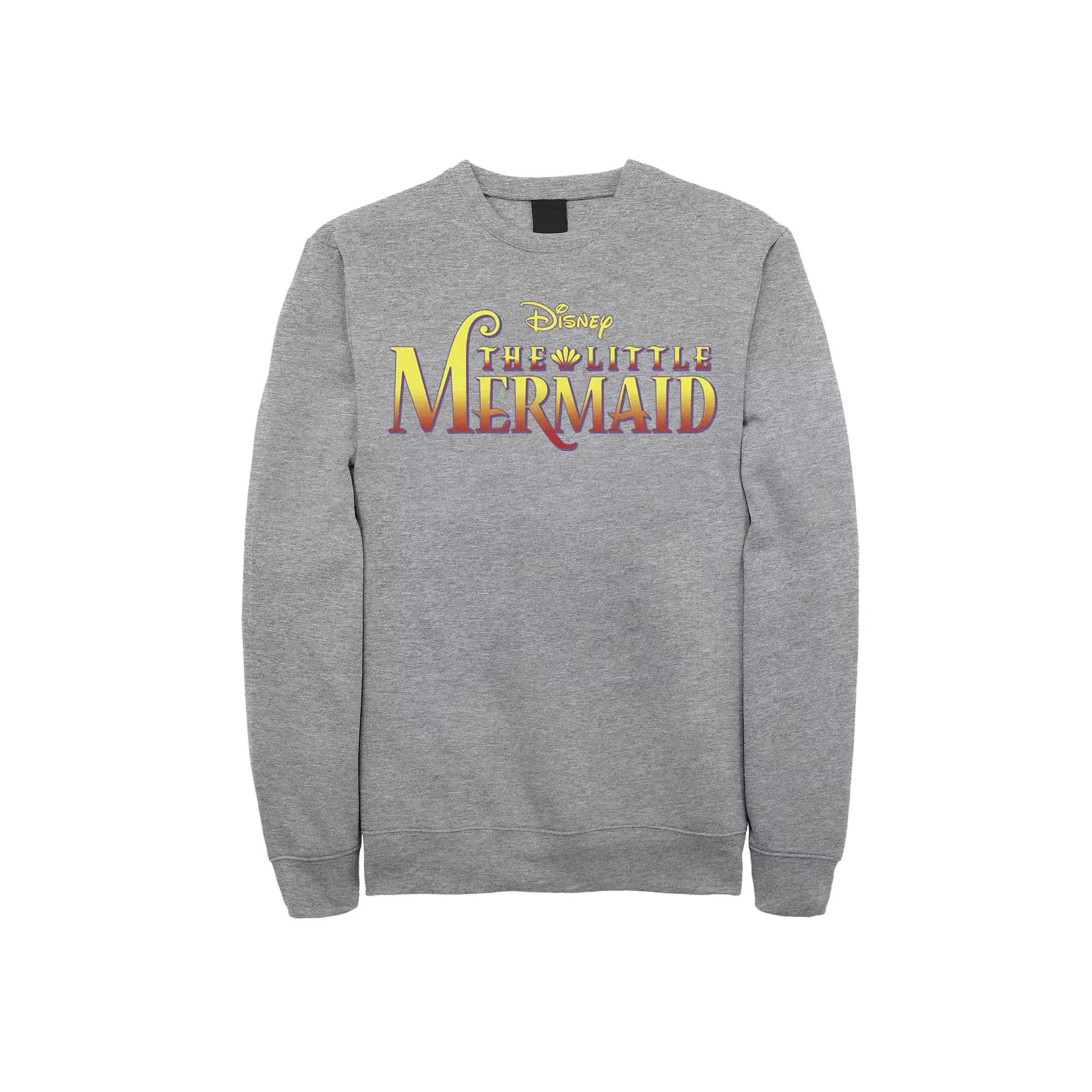 Disney's The Little Mermaid Men's Classic Logo Sweatshirt,  Product Image