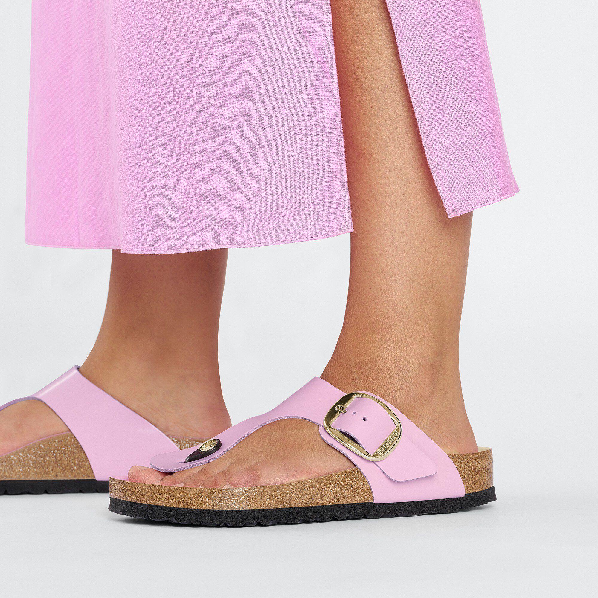 Gizeh Big Buckle Natural Leather Patent Product Image