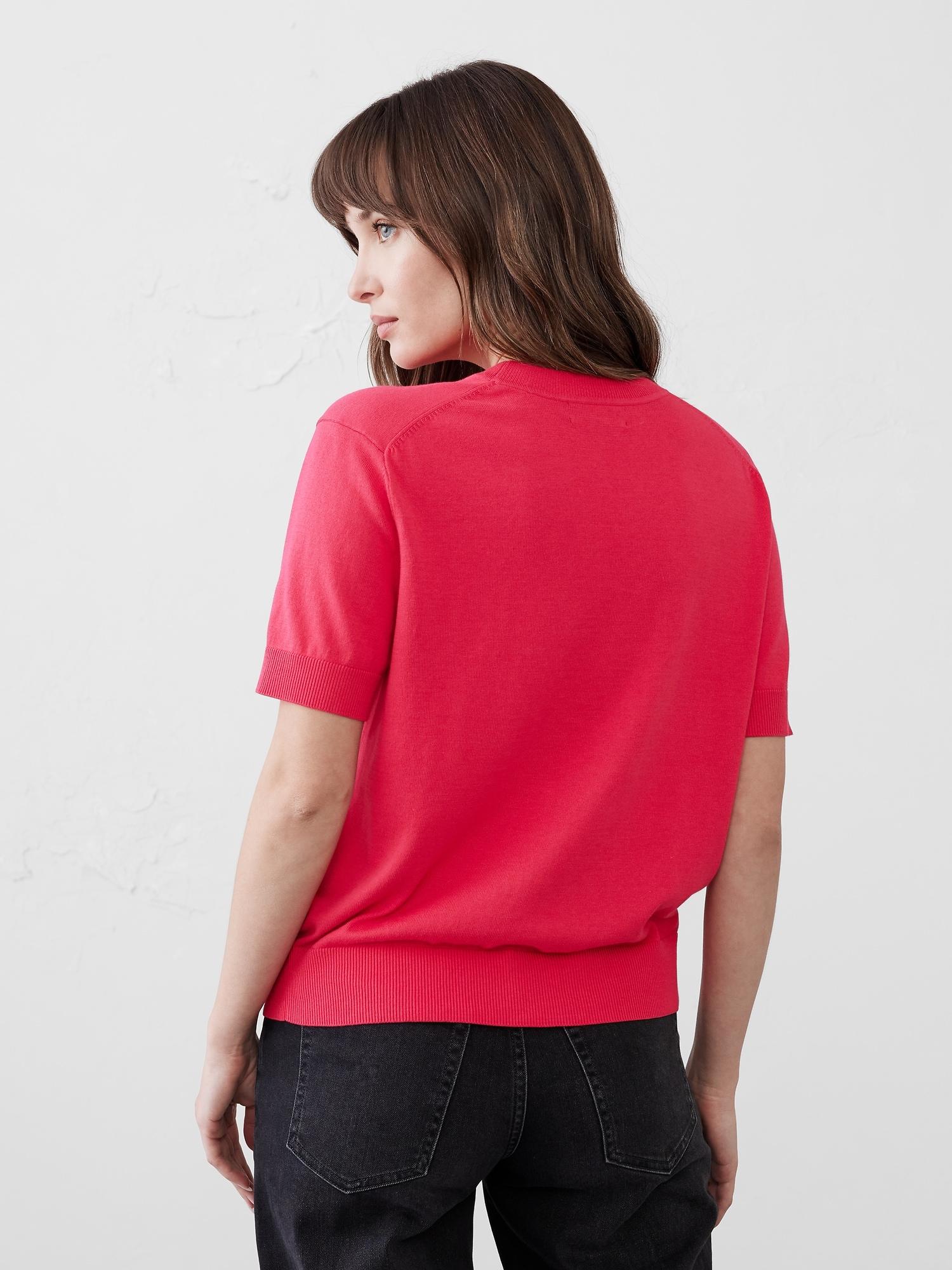 Forever Short-Sleeve Sweater Product Image