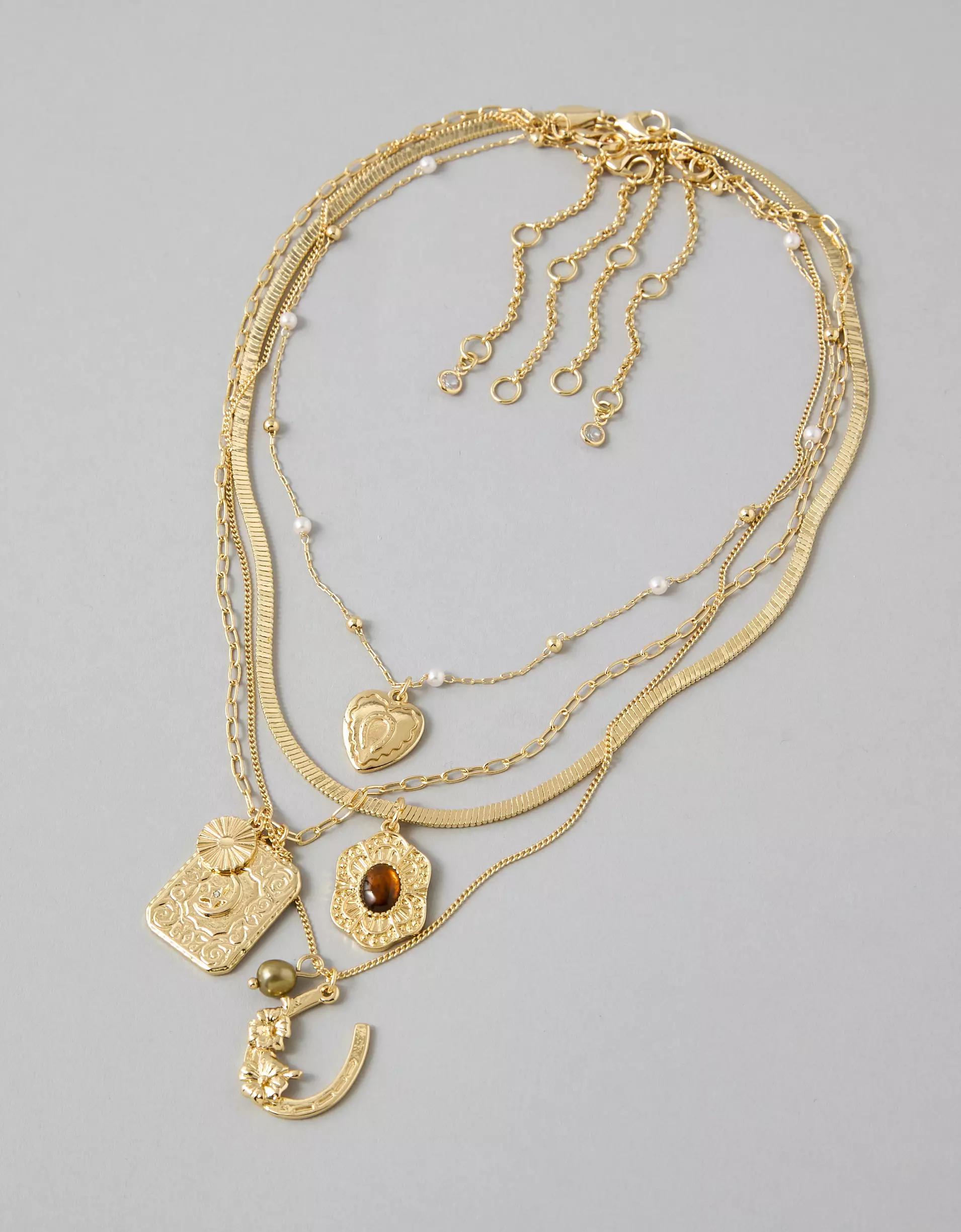 AE Semi Precious Layering Necklace Product Image