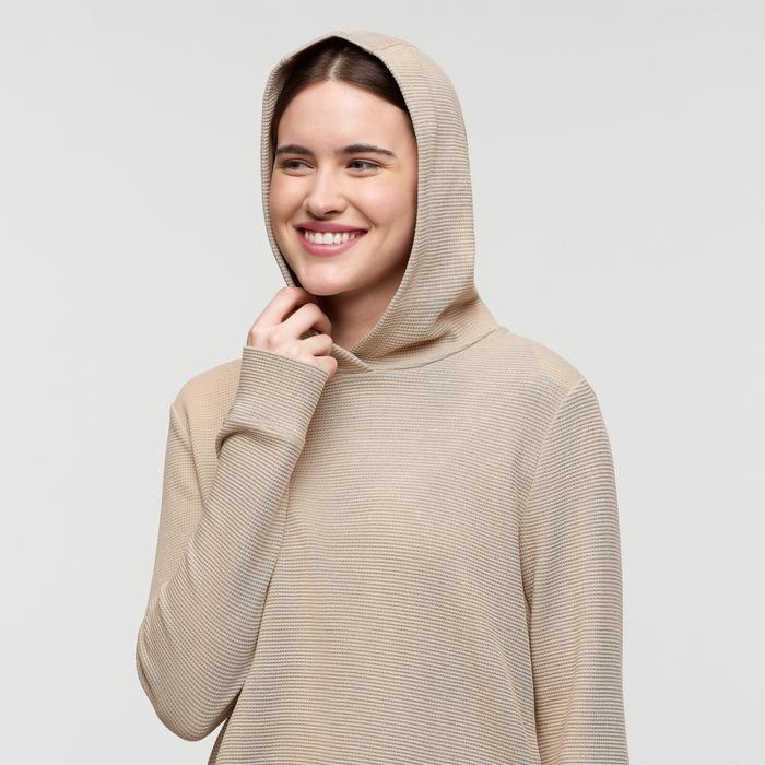 Atajo Long-Sleeve Waffle Hoodie - Women's Product Image