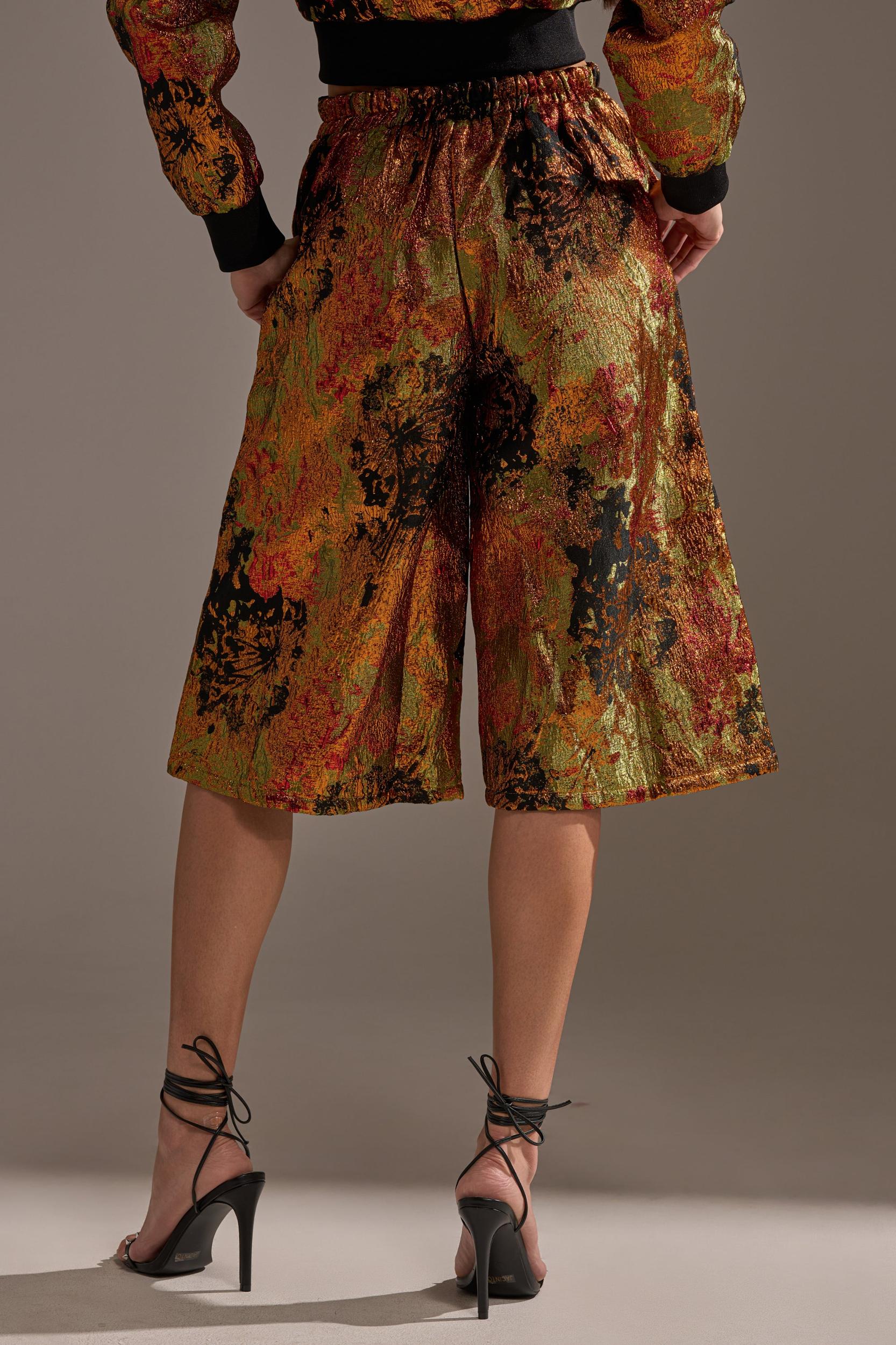 TWIN FLAME BROCADE BOMBER Product Image
