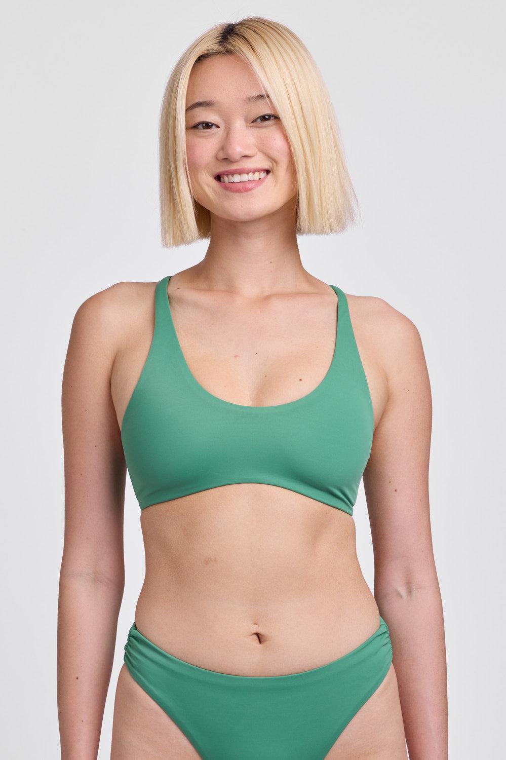 Blake Bikini Top - Kale Female Product Image