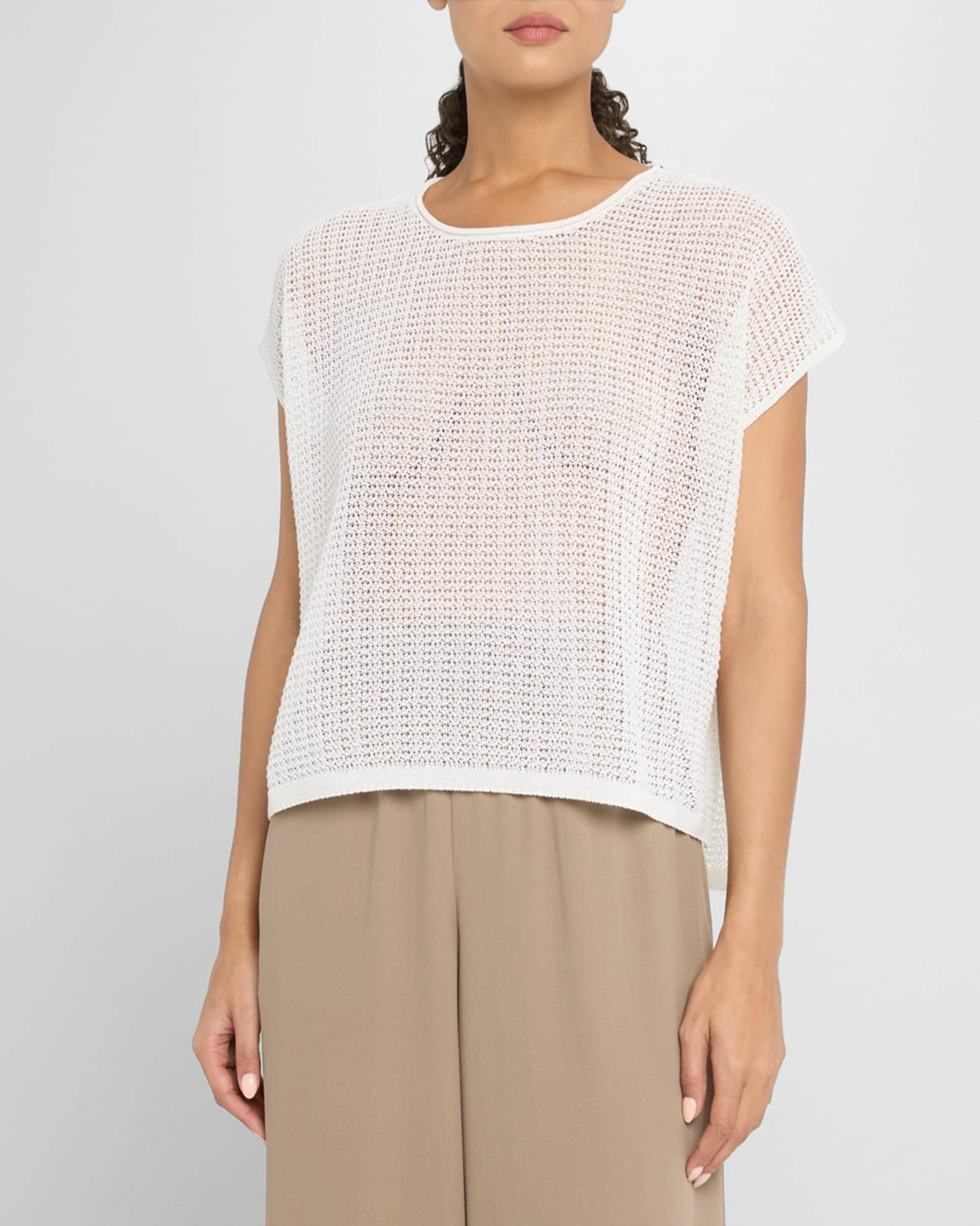 Crewneck Organic Cotton Cord Sweater Product Image