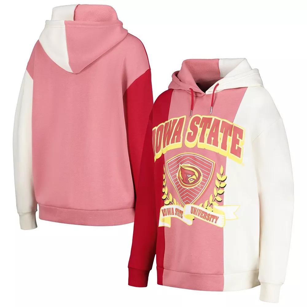 Women's Gameday Couture Cardinal Iowa State Cyclones Hall of Fame Colorblock Pullover Hoodie, Size: Medium, Red Product Image