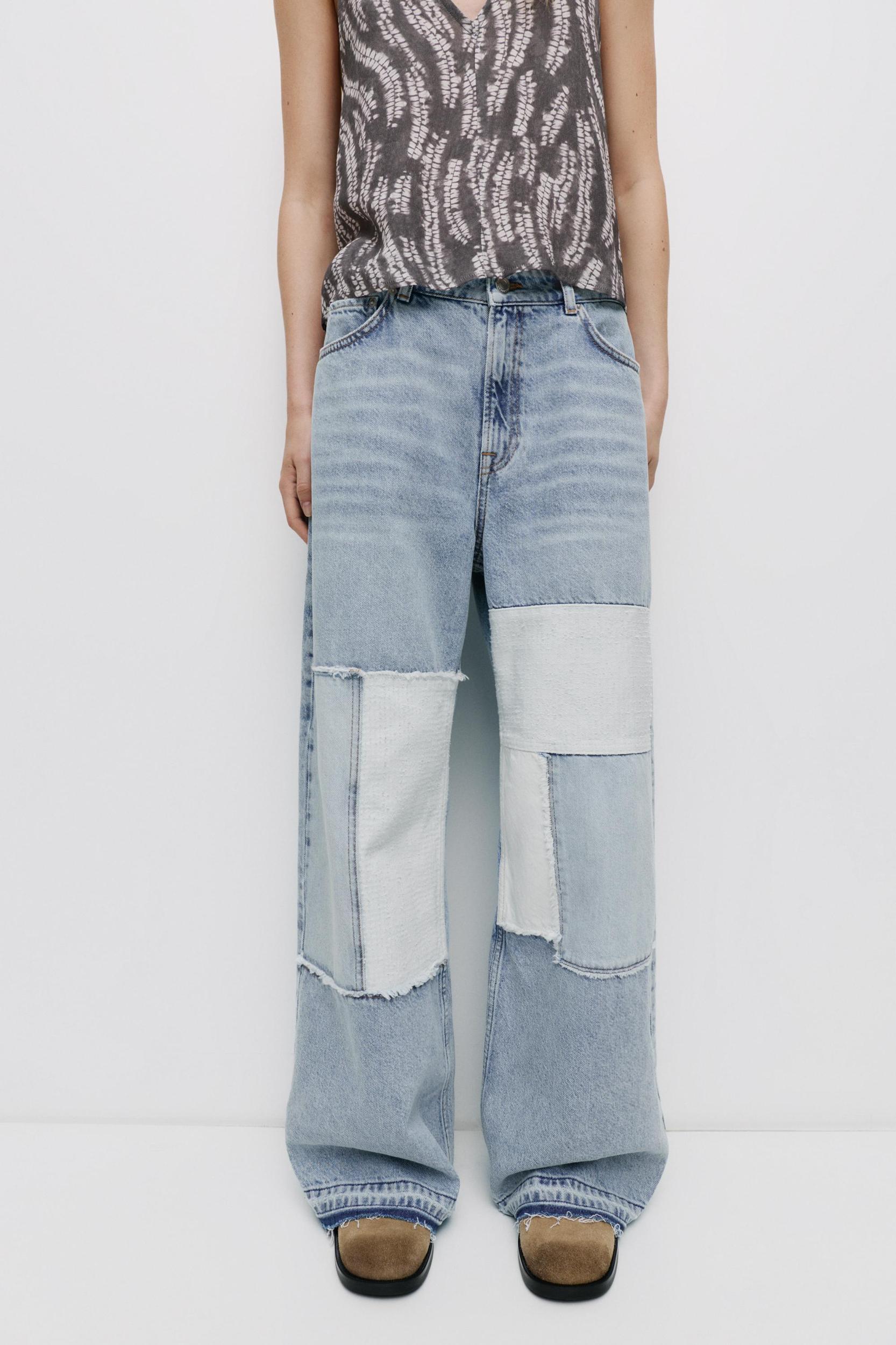 Patchwork jeans Product Image