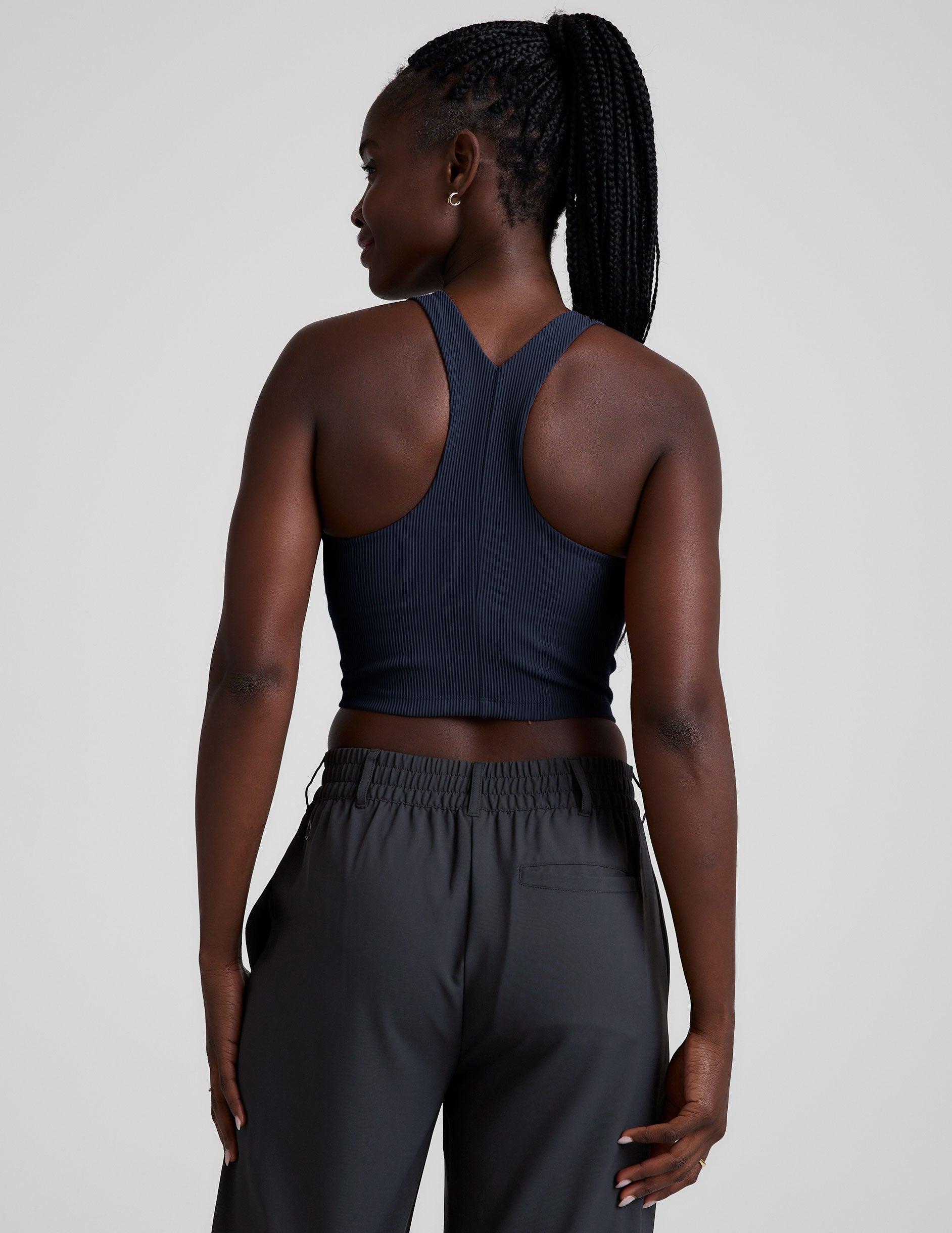 Refocus Ribbed Cropped Tank Product Image