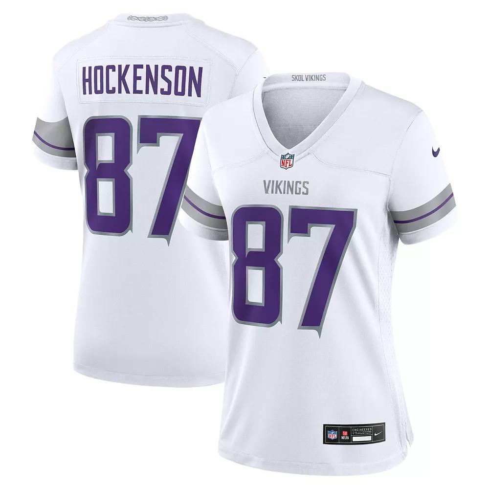 T.J. Hockenson Minnesota Vikings Nike Womens NFL Game Football Jersey | 67NW0BAZ9MF-EY1 Product Image