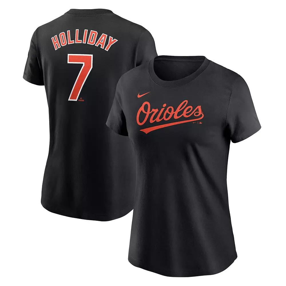 Women's Nike Freddie Freeman Royal Los Angeles Dodgers Fuse Name & Number T-Shirt,  Product Image