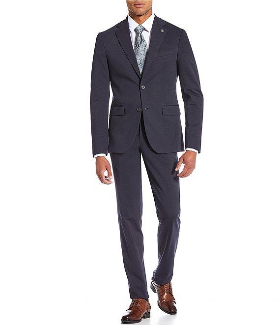 TravisMathew Modern Fit Flat Front Solid 2-Piece Suit Product Image