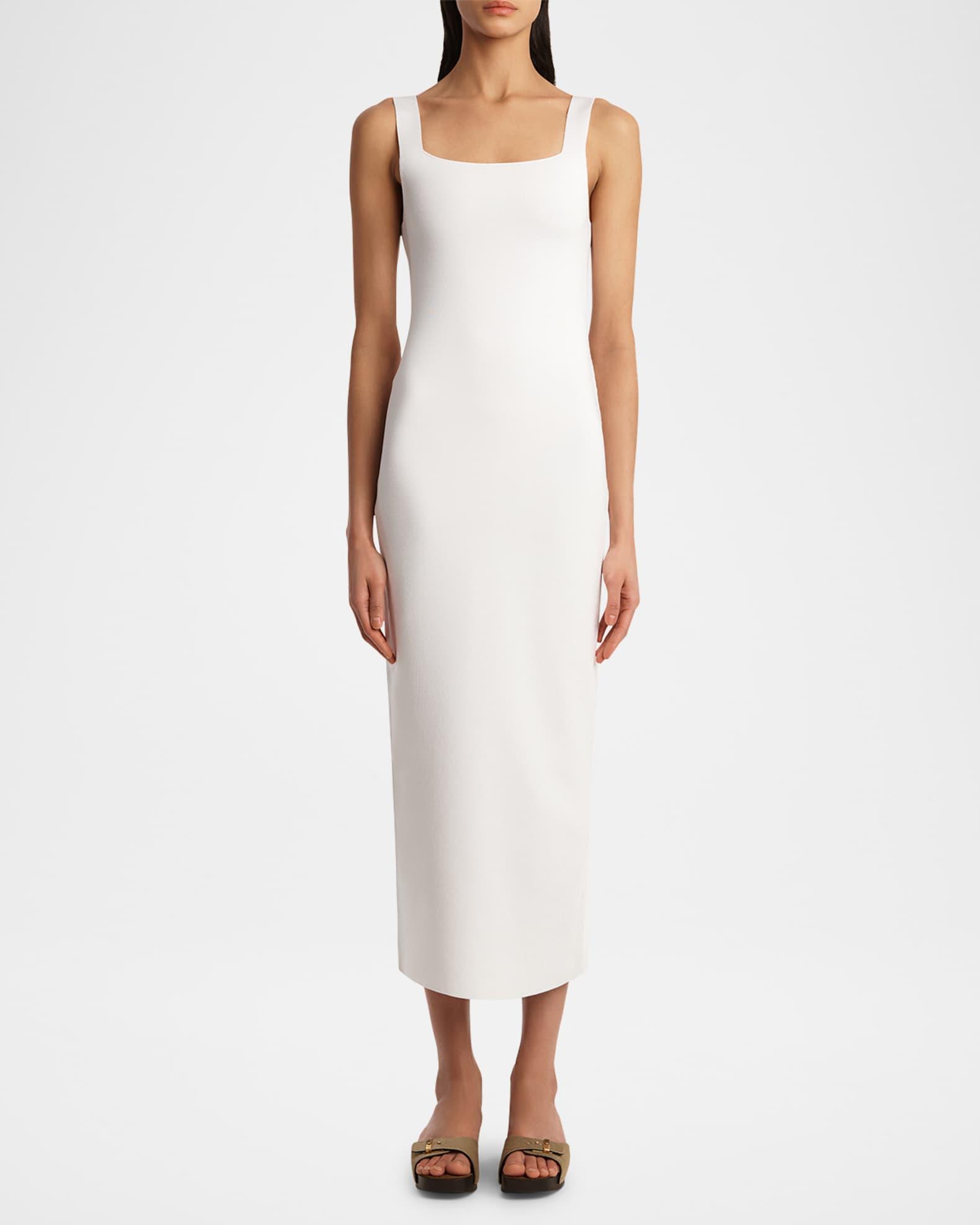 Dixi Square-Neck Sleeveless Knit Maxi Dress Product Image