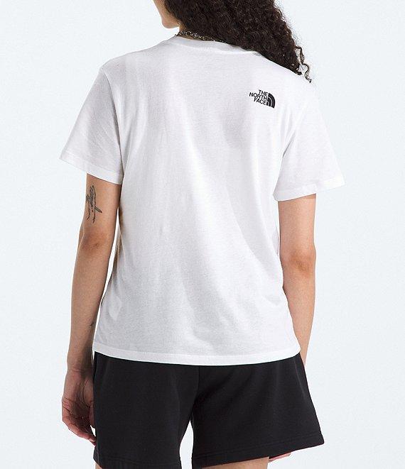 The North Face Evolution Sketch Graphic Logo Half Dome Crew Neck Short Sleeve Tee Product Image
