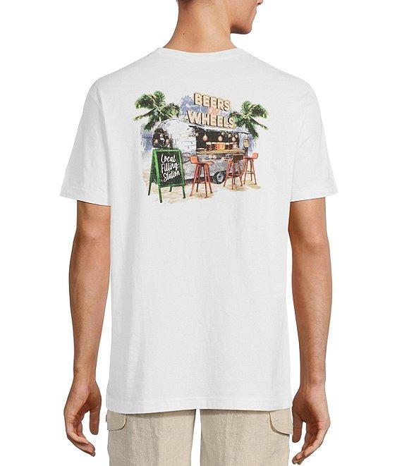 Caribbean Big & Tall Beers On Wheels Short Sleeve Graphic T-Shirt Product Image