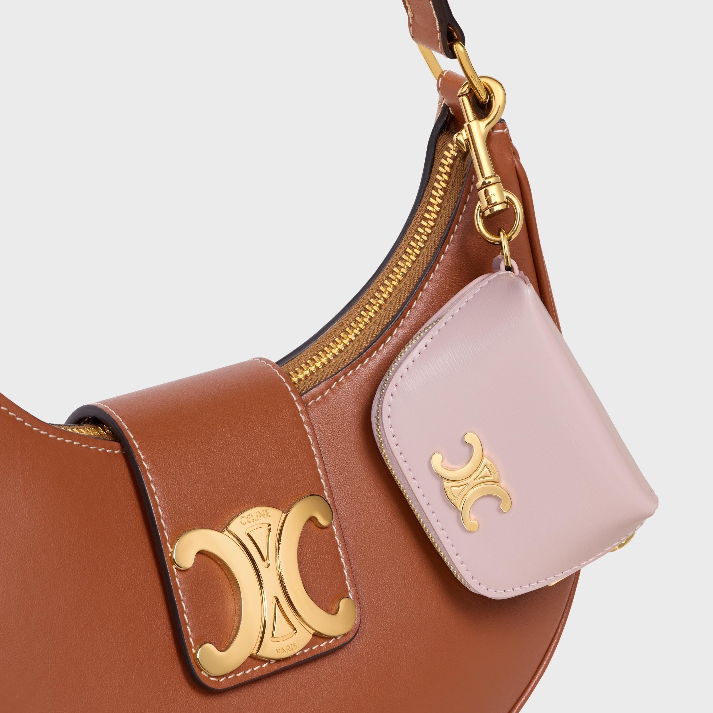 MICRO TRIOMPHE CHARM IN Shiny Calfskin Product Image