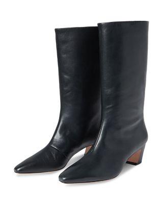 Women's Pointed Mid Shaft Boots Product Image