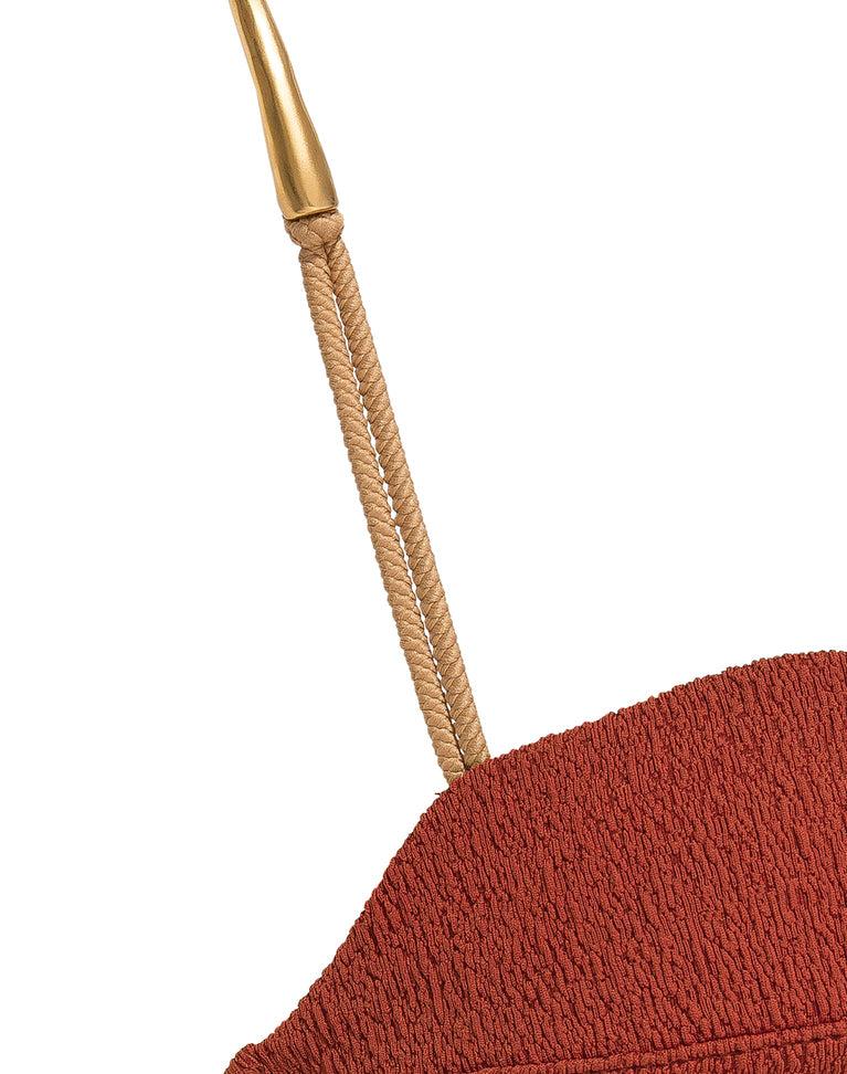 Firenze Mandy Amelia Top - Redwood Product Image