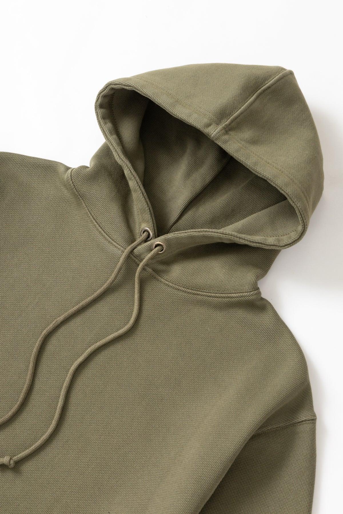 Power Goods - Loopback Hoodie - Olive Product Image