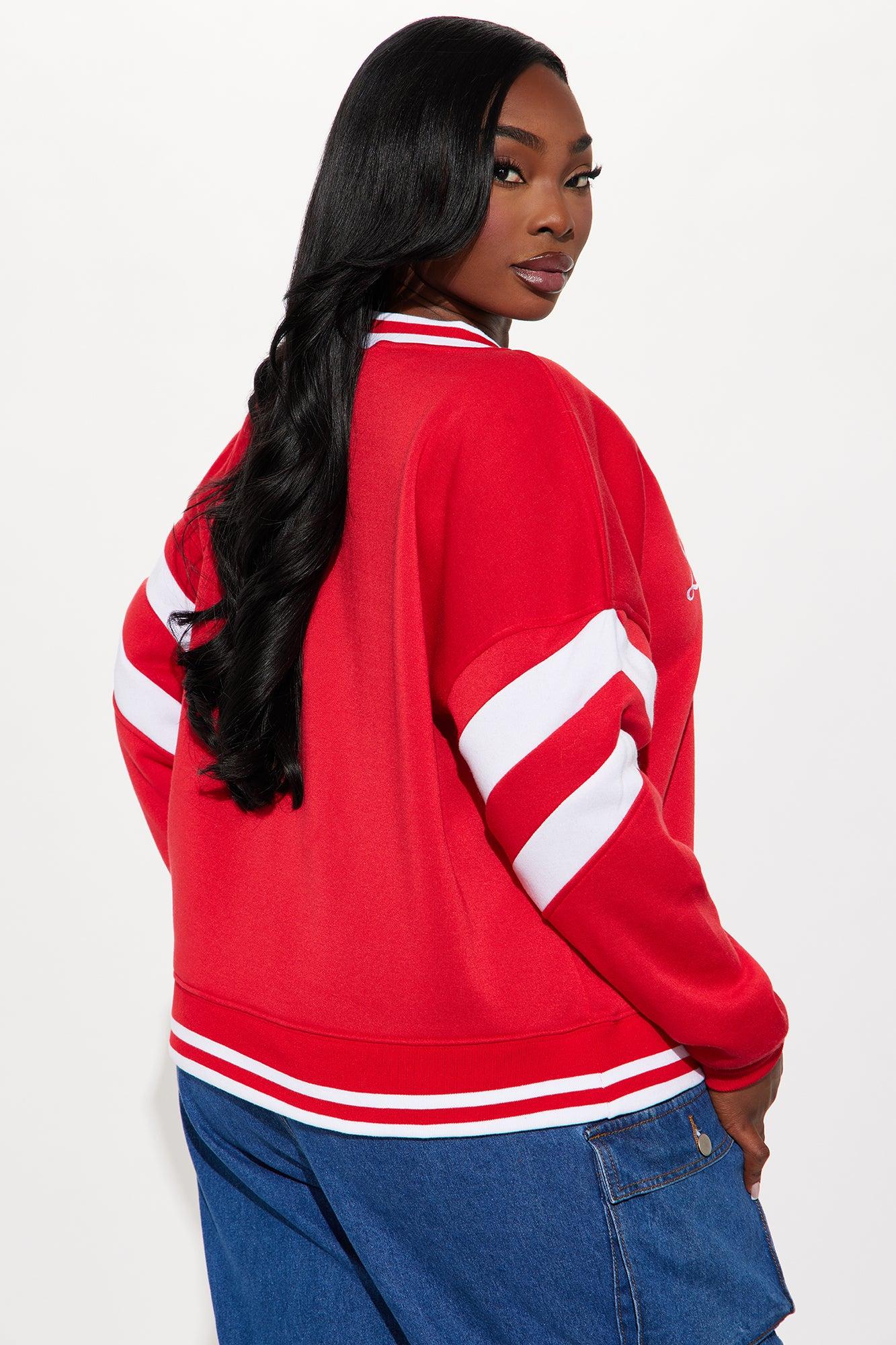 Los Angeles Sporty Sweatshirt - Red Product Image