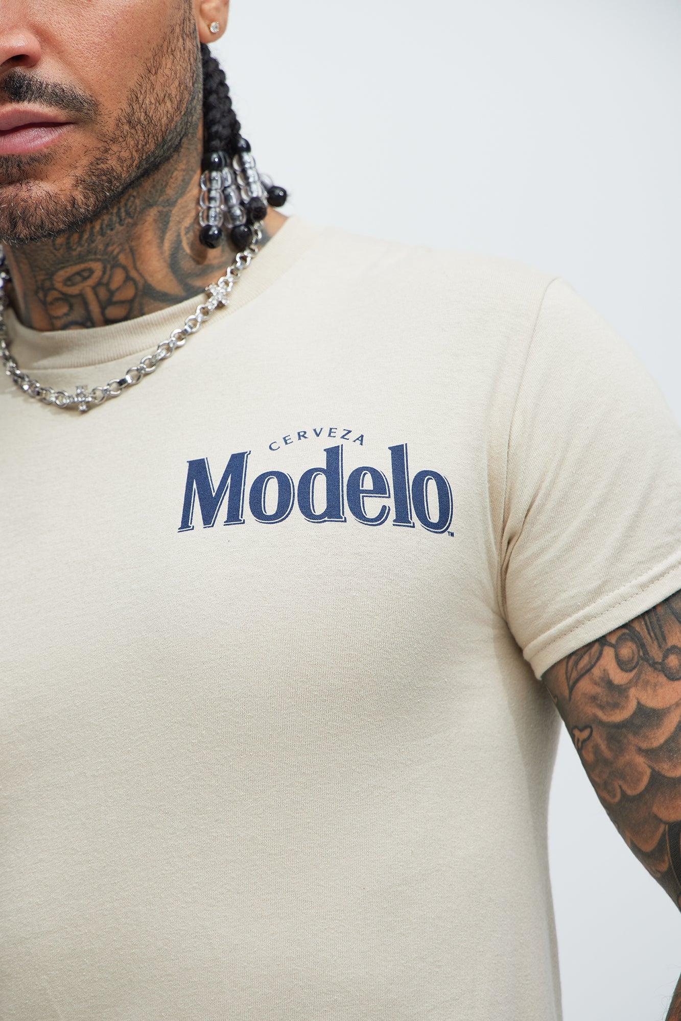 Modelo Rodeo Short Sleeve Tee - Sand Product Image