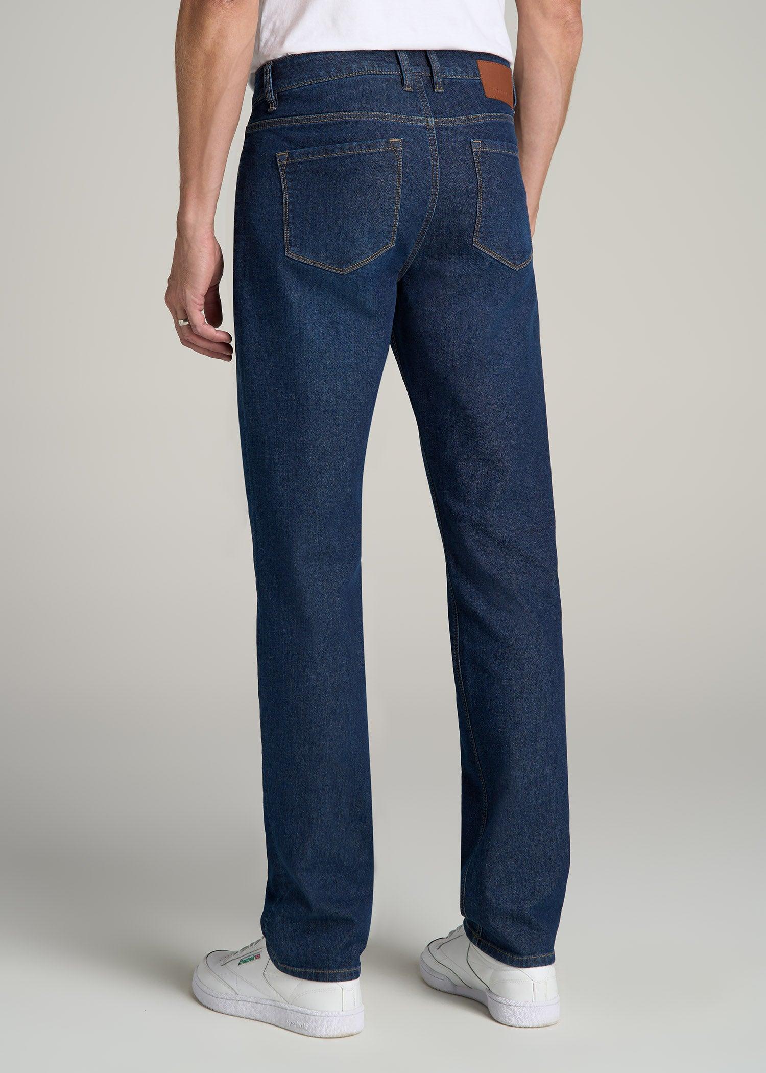 J1 STRAIGHT LEG Fleeced Jeans for Tall Men in Colorado Blue Wash Male Product Image