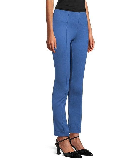 Slim Factor by Investments Coordinating Stretch Ponte Knit Ankle Skinny Pants Product Image